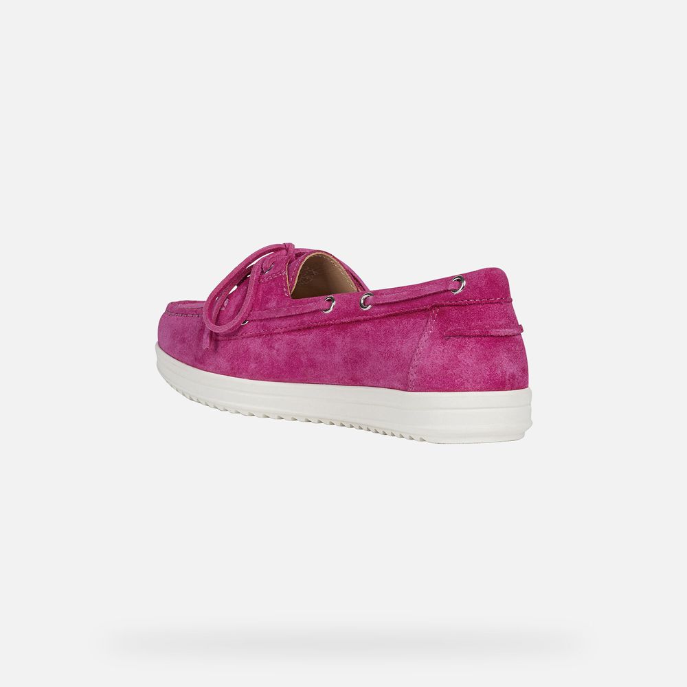 Geox Bayan Loafers Pembe - Genova - RAW-142850